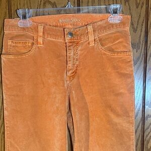 Vibrant Orange Corduroy Pants by Dead Sexy